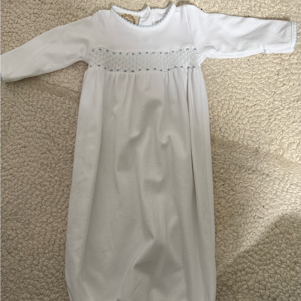 New w/o Tags TBBC Smocked Greeting Gown